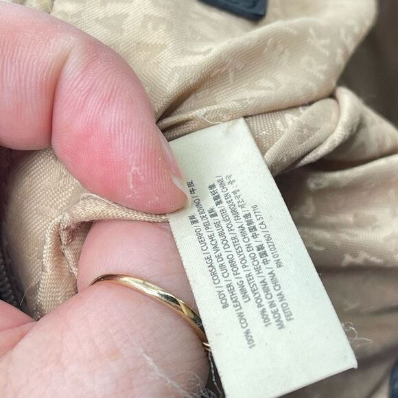 Kate Spade Womens Shoulder Bag Cow Leather Grant Park Shelby Black Medium - Picture 9 of 15